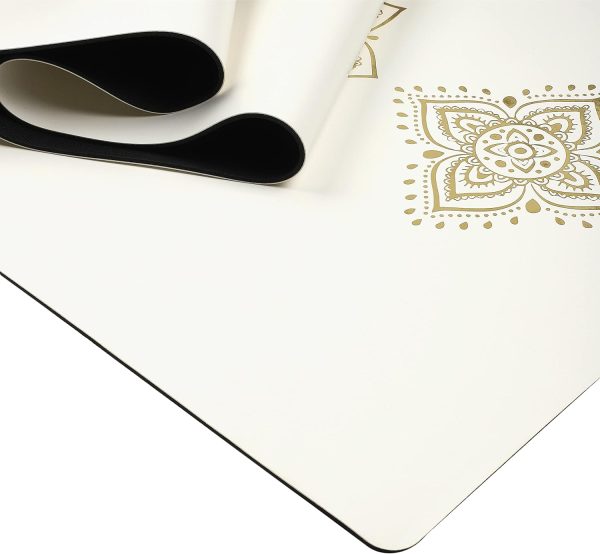 Shanti PU Yoga mat - Artist Designed, Premium eco friendly m...