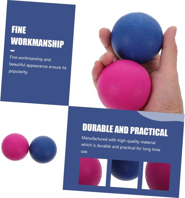 2pcs Massage Ball Yoga Fitness Ball Massaging Ball Yoga Ball...
