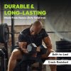 Hex Dumbbell Set, 3-100 lb Rubber Encased Exercise & Fitness...