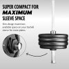 DMoose Fitness Barbell Clips 2" (Pair) - Quick Release Olymp...