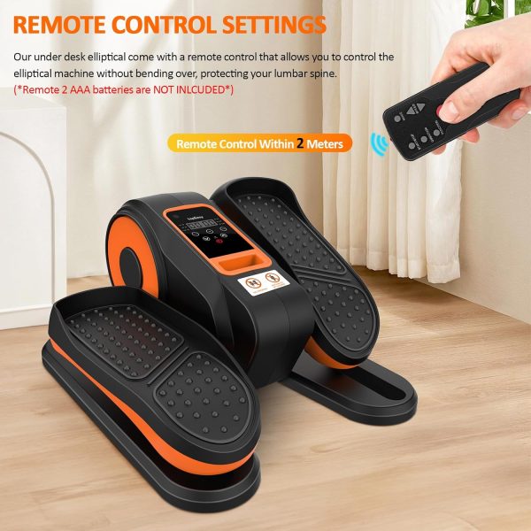 LapEasy Under Desk Elliptical Machine, Electric Ellipse Leg ...