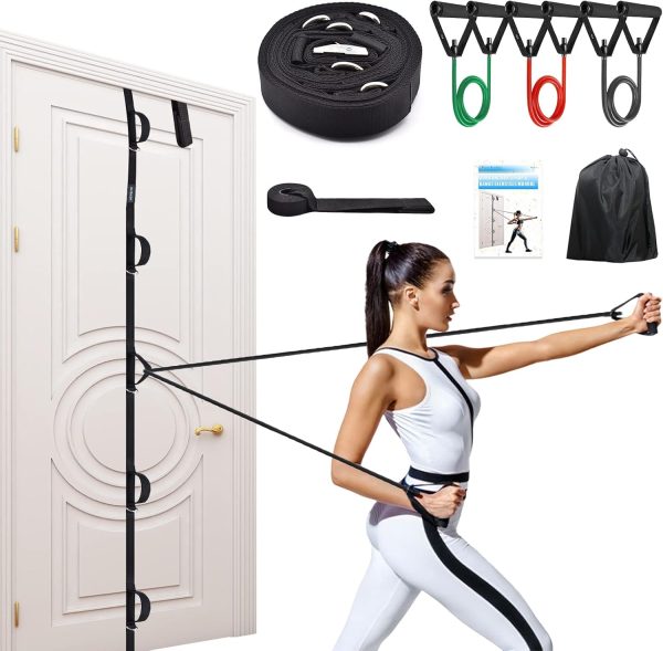 Brebebe Door Anchor Strap for Resistance Bands Exercises, Mu...