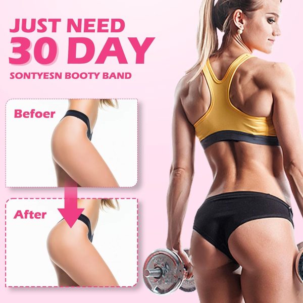 4 fabric hip lift resistance bands for men and women-hip and...