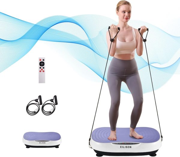 EILISON Glory Vibration Plate Exercise Machine - Whole Body ...