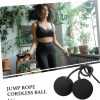 1 Pair Skipping Rope Replacement Ball Jump Rope Mat Beaded J...