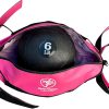 Adjustable Fitness Ball Cover with Straps - Perfect for Core...