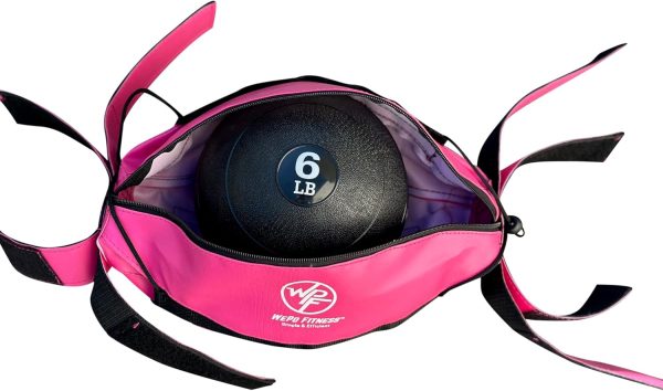 Adjustable Fitness Ball Cover with Straps - Perfect for Core...