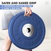 FEIERDUN 2" Color Olympic Bumper Plate Weight Plate for Stre...