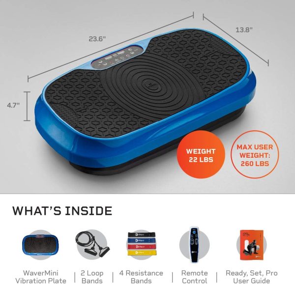 Lifepro Waver Mini Vibration Plate - Whole Body Vibration Pl...