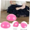 PVC Gym Yoga Ball Rosy Fitness Yoga Ball Sponge Tennis Balls...