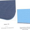 4pcs Tpe Yoga Mat Cushion Yoga Mats Pads Workout Gym Wheel S...