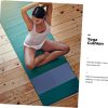 4pcs Tpe Yoga Mat Stretching Mat Wheel Yoga Mats Gym Tri Fol...