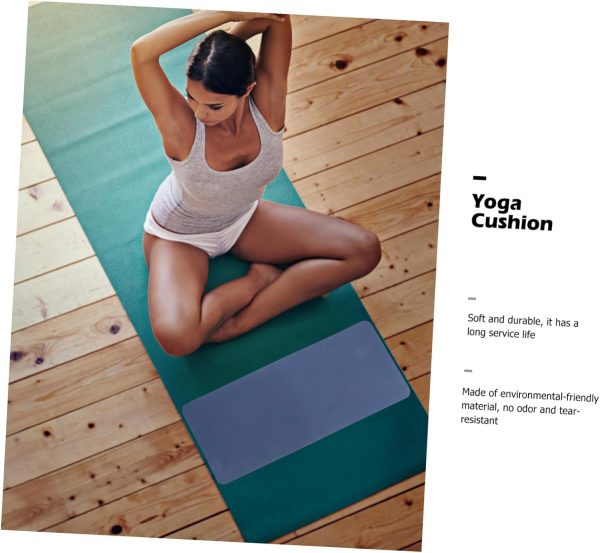 4pcs Tpe Yoga Mat Stretching Mat Wheel Yoga Mats Gym Tri Fol...