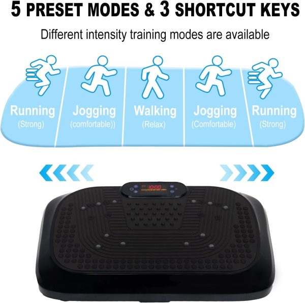 Vibration Plate Exercise Machine for Lymphatic Drainage,Powe...