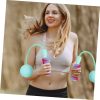 Cordless Skipping Rope Pulley Jump Rope for Fitness Weighted...