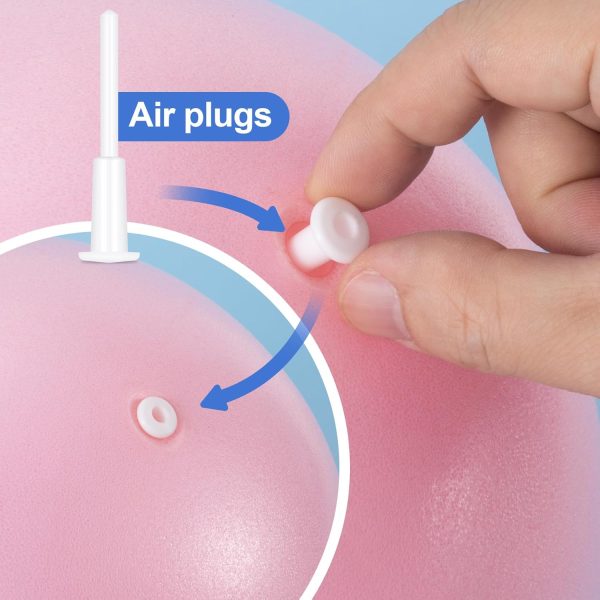 30Pcs Exercise Ball Plug Replacement kit, Yoga Ball Fitness ...
