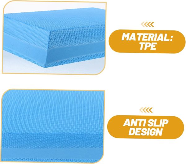 Kisangel Yoga Balance Mat Yoga Knee Pad Cushion Yoga Mats Ba...