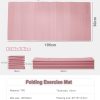Yoga Mat 10mm Thick Folding Exercise Mat 76.7"x 35.4" Large ...