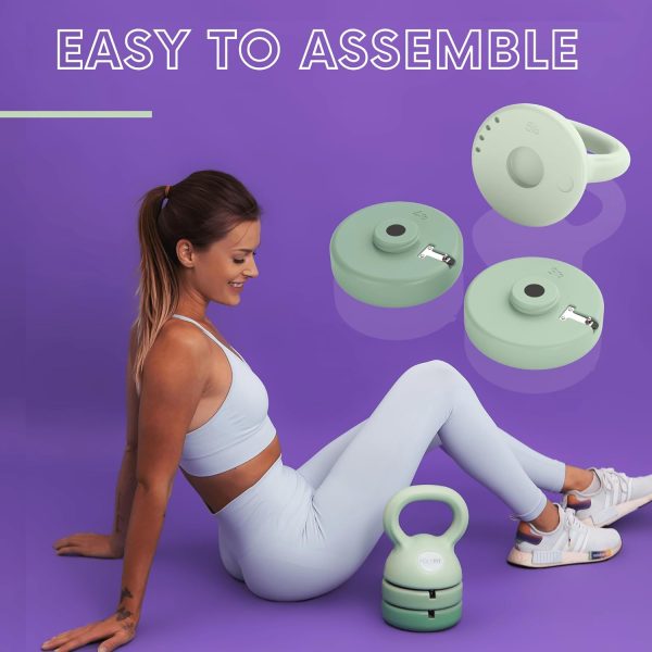 Adjustable Kettlebell | 5 lb - 12 lb | Kettlebells Weights S...
