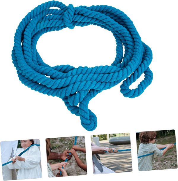 Toddmomy Tug of War Rope Weighted Jump for Men Cordless Cord...