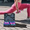 Gymenist Dumbbell Set With Hard Plastic Case Includes 3 Pair...
