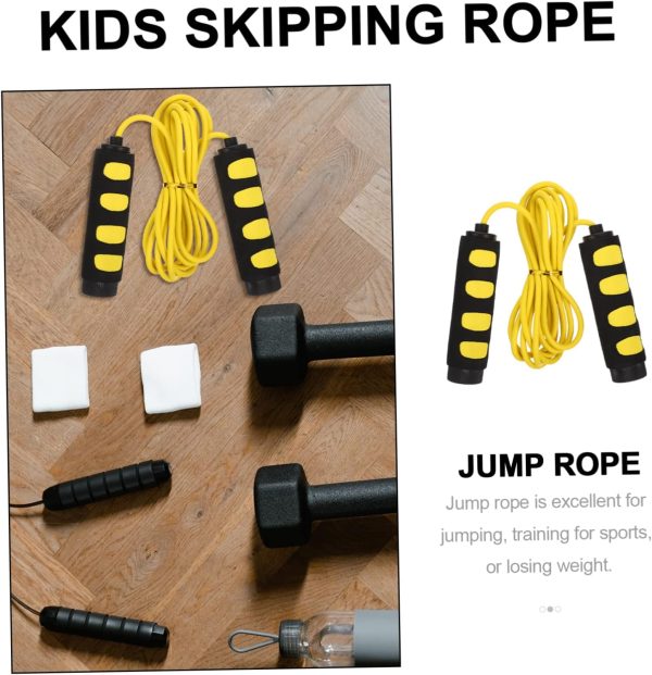 's Skipping Rope Weighted Skipping Rope Jumping Jump Rope Bu...