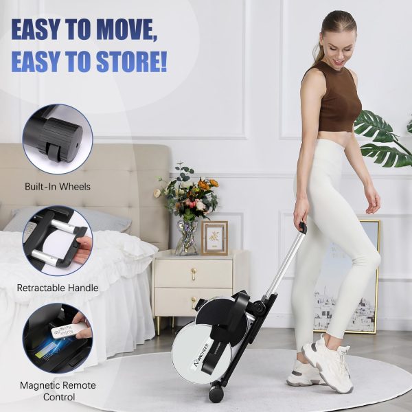 ANCHEER Under Desk Elliptical, Leg Exerciser While Sitting f...