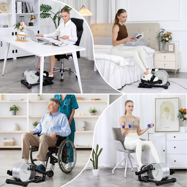 ANCHEER Under Desk Elliptical, Leg Exerciser While Sitting f...