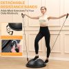 Sportneer Balance Ball Trainer with Resistance Bands and Pum...
