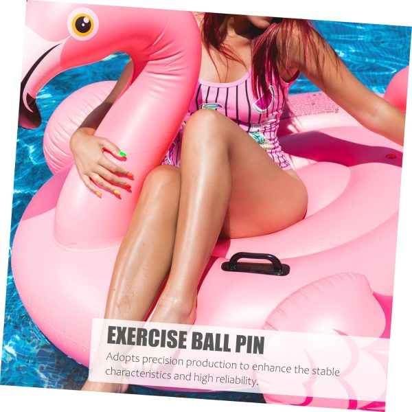 Yoga Ball Air Plug Inflatable Exercise Pin Sweat Arm Band Ex...