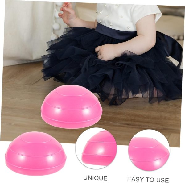 Toddmomy PVC Kickball Exercise Ball Rosy Balance Trainer Bal...
