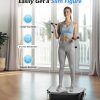 FEIERDUN Vibration Plate Exercise Machine, Vibration Plate f...