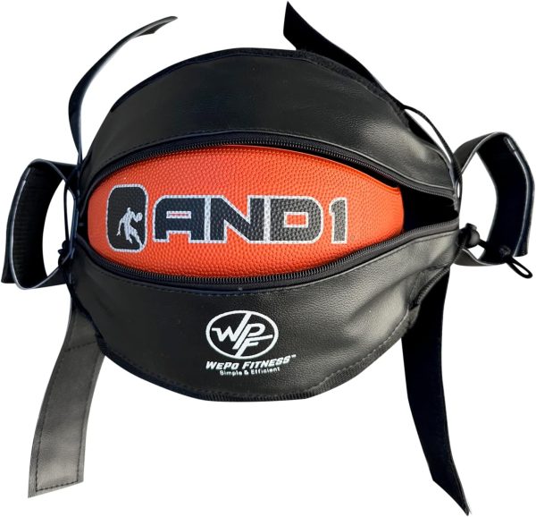Adjustable Fitness Ball Cover with Straps - Perfect for Core...