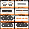 CANMALCHI Adjustable Dumbbells Weights Set 20lbs/33lbs/44lbs...