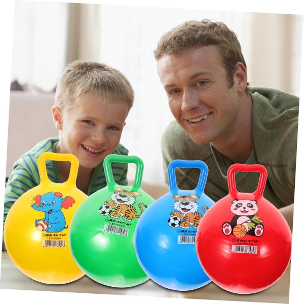 4pcs Fitness Ball Jumping Ball for Exercise Ball Inflatable ...