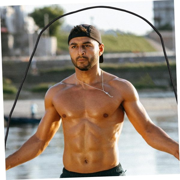 Hop Rope Elastic Jumping Rope Gym Accessories Jump Cordless ...