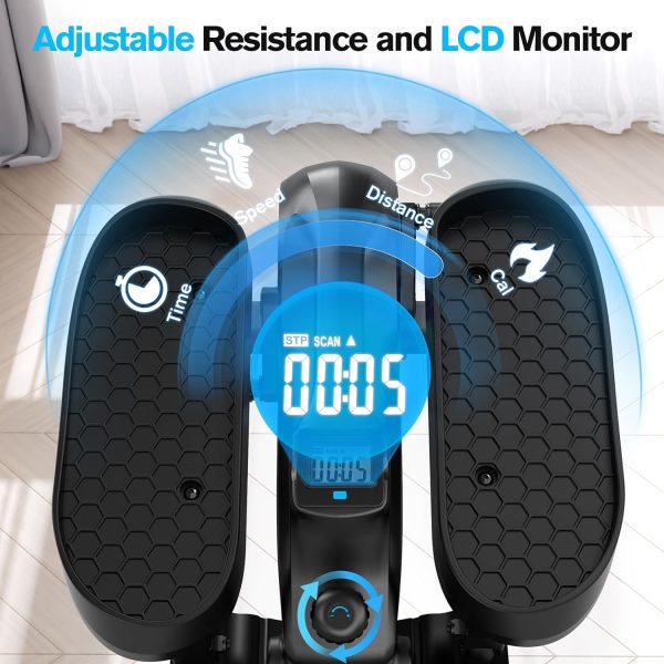 Under Desk Elliptical, Manual Elliptical Exercise Machine, Q...