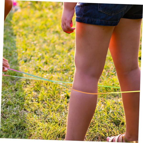 2pcs Rubber Band Speed Rope Weighted Jump Rope Jumping Rope ...