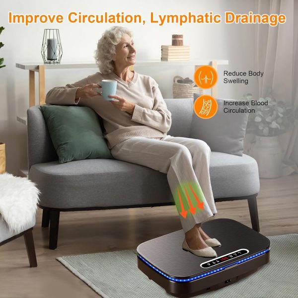 Vibration Plate Exercise Machine, Lymphatic Drainage Machine...