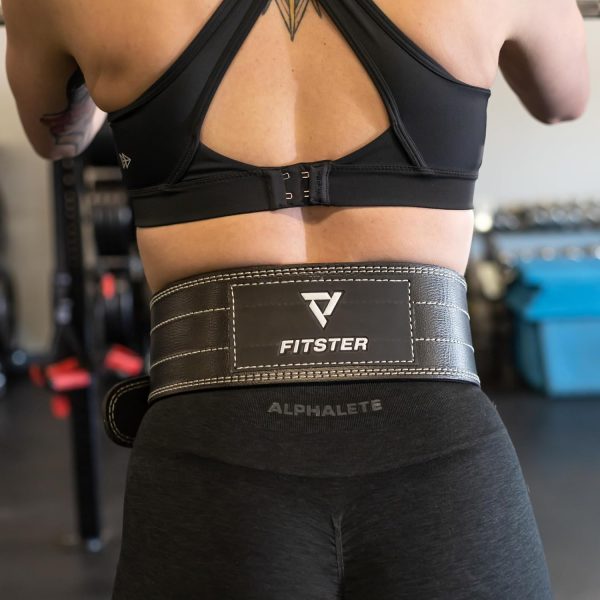 Fitster Weight Lifting Belt and Straps - Lifting Belt for At...