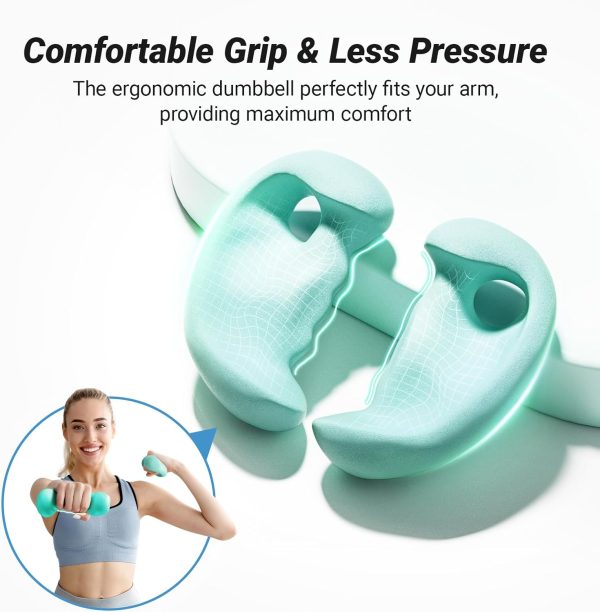 MERACH Dumbbells, Weights Dumbbells Set for Women and Beginn...