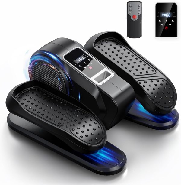 Under Desk Elliptical Machine for Home Workout, 12 Levels Sp...