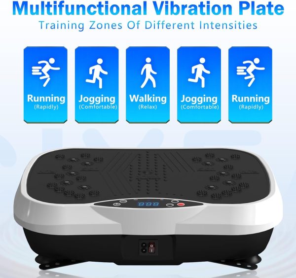 Vibration Plate Exercise Machine for Lymphatic Drainage, Wei...