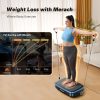 MERACH Vibration Plate Exercise Machine, Vibrating Plate wit...