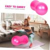 Stability Ball for Pregnancy Peanut Exercise Ball with Massa...