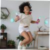 Cordless Skipping Rope Pulley Jump Rope for Fitness Weighted...
