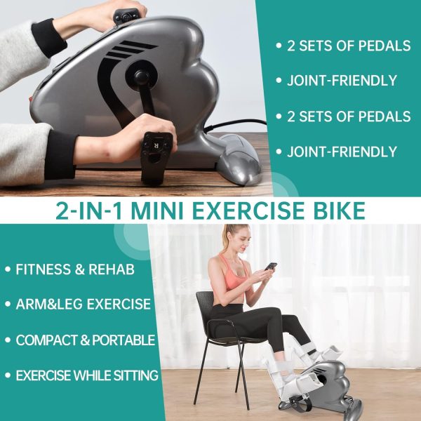 Motorized Pedal Exerciser, Electric Pedal Exerciser for Arm ...