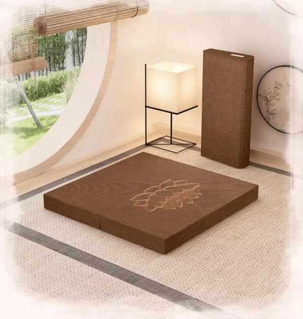Large and Meditation Cushion,Square Handcrafted Meditation M...
