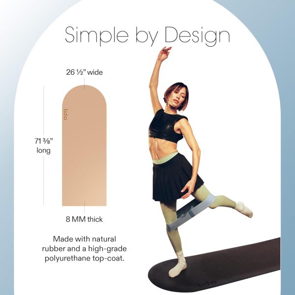 Bala Yoga Mat for Home Gym - Non Slip Exercise Mat for Home ...