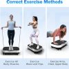 Vibration Plate Exercise Machine for Lymphatic Drainage, Wei...